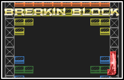 Logo gry "Breakin Block"