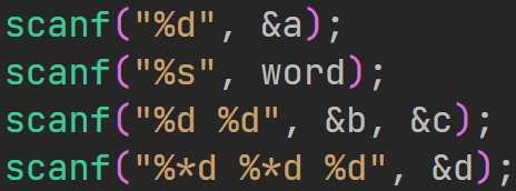 Funkcja "scanf" w języku C Funkcja "scanf" w języku C