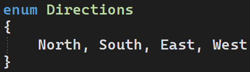 Typ wyliczeniowy "enum" w języku C#