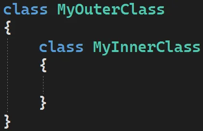 Klasa zagnieżdżona w języku C#