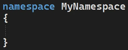 Przestrzeń nazw w języku C#