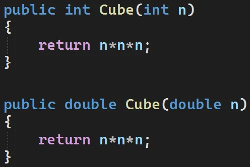 Przeciążanie metody w języku C#