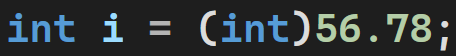Rzutowanie typu w języku C#