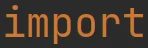 Słowo kluczowe "import" w języku Java
