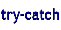 Przechwytywanie wyjątków w języku Java za pomocą słów kluczowych "try" i "catch"