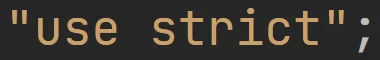 Dyrektywa "use strict" w języku JavaScript Dyrektywa "use strict" w języku JavaScript
