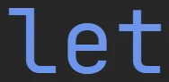 Słowo kluczowe "let" w języku JavaScript