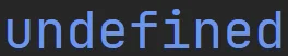 Słowo kluczowe "undefined" w języku JavaScript