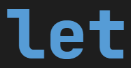 Słowo kluczowe "let" w języku JavaScript