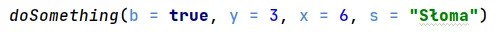 Argumenty nazwane w języku Kotlin