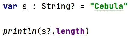 Bezpieczne odwołanie w języku Kotlin