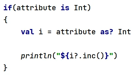 Bezpieczne rzutowanie jawne w języku Kotlin Bezpieczne rzutowanie jawne w języku Kotlin