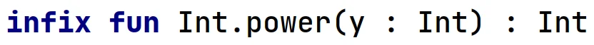 Słowo kluczowe "infix" w języku Kotlin