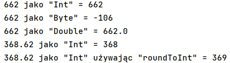 Konwersja prostych typów danych w języku Kotlin