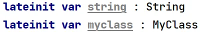 Słowo kluczowe "lateinit" w języku Kotlin