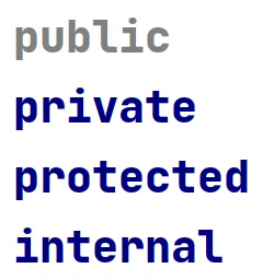 Modyfikatory dostępu w języku Kotlin