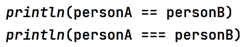 Operatory porównania obiektów w języku Kotlin