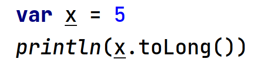 Zmienna w języku Kotlin jako obiekt
