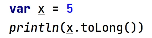 Zmienna w języku Kotlin jako obiekt
