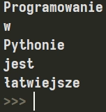 Działanie pętli "for" w Pythonie
