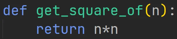 Funkcja z jednym parametrem zwracająca wartość w języku Python Funkcja z jednym parametrem zwracająca wartość w języku Python