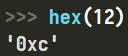 Funkcja "hex" w Pythonie (systemy liczbowe)