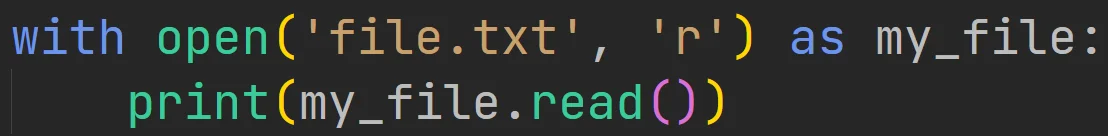 Instrukcja "with" w języku Python Instrukcja "with" w języku Python