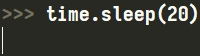 Metoda "sleep" w Pythonie z modułu "time"