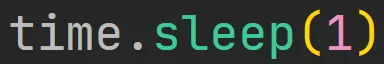 Metoda "sleep" modułu "time" w języku Python