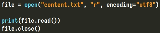 Odczyt pliku tekstowego w Pythonie