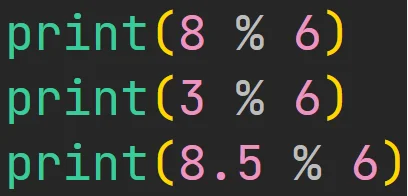 Operator modulo w języku Python Operator modulo w języku Python