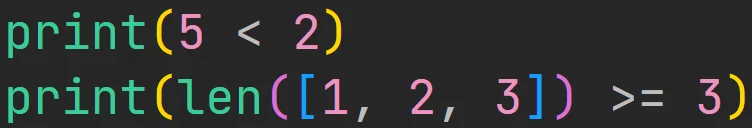 Operatory relacyjne w języku Python Operatory relacyjne w języku Python