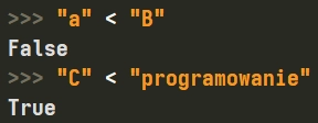 Porównywanie łańcuchów znaków w Pythonie