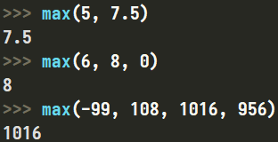 Funkcja "max" w Pythonie (funkcje matematyczne)