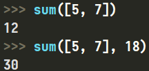 Funkcja "sum" w Pythonie (funkcje matematyczne)