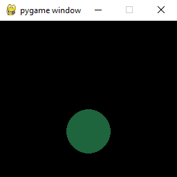 Metoda "circle" w Pythonie z modułu "pygame.draw"