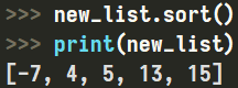 Metoda "sort" klasy "list" w języku Python