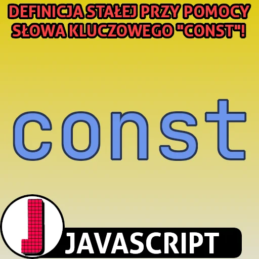 const w języku JavaScript