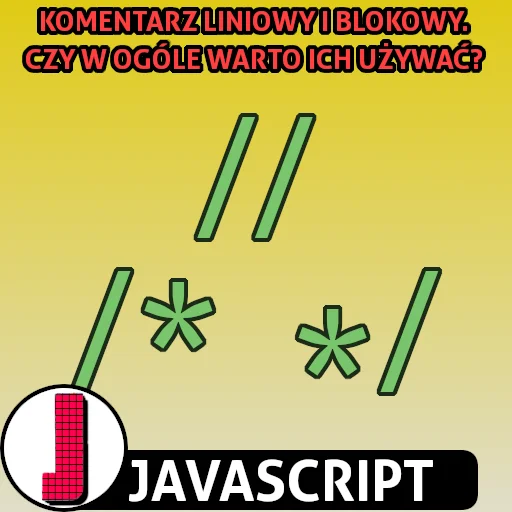 Komentarze w języku JavaScript