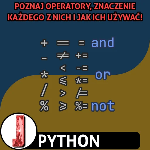 Operatory w języku Python