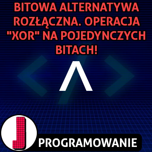 Bitowa alternatywa rozłączna w programowaniu