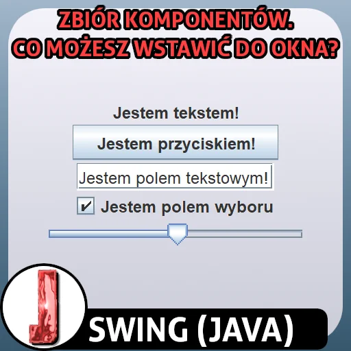 Komponenty w Swing