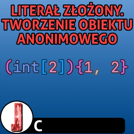Literał złożony w języku C