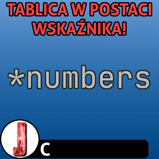 Tablica jako wskaźnik w języku C