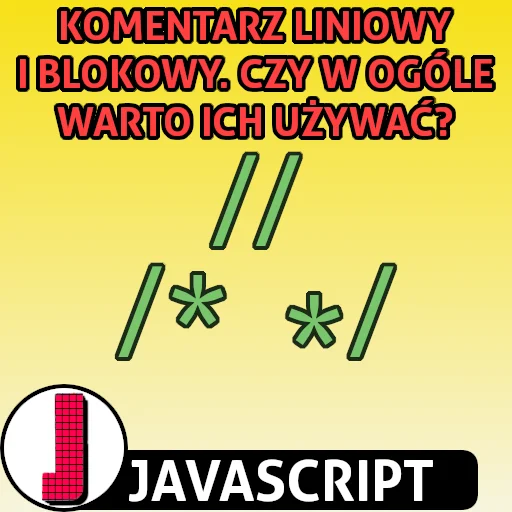Komentarze w języku JavaScript