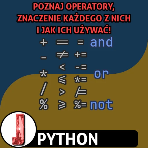 Operatory w języku Python