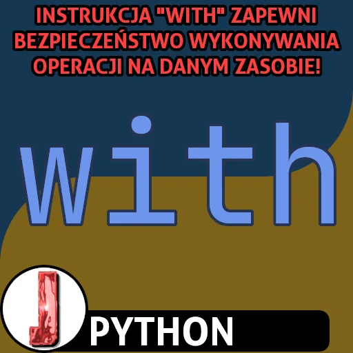 with w języku Python