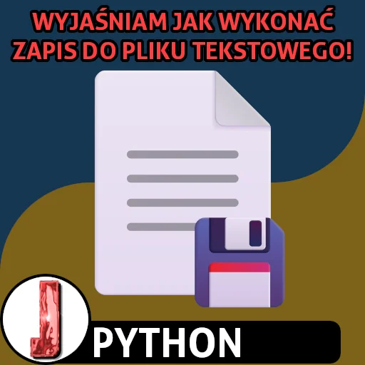 Zapis do pliku tekstowego w języku Python