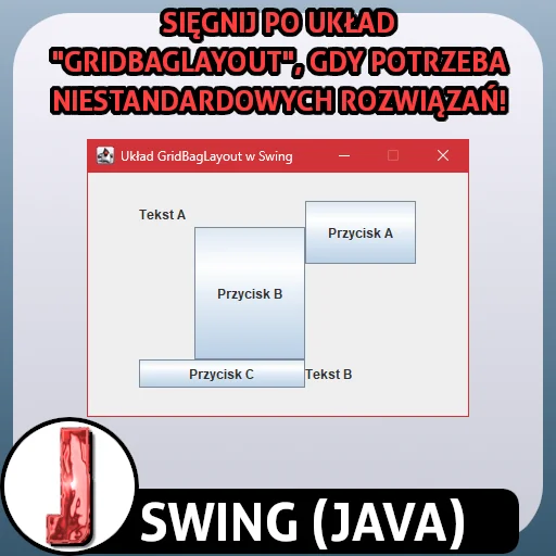 GridBagLayout w Swing