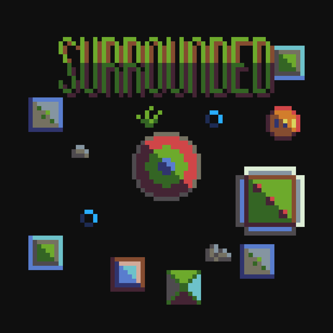 Logo gry "Surrounded"